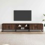 Mueble para TV madera de ingeniería marrón roble 210x35x41 cm de , Muebles TV - Ref: Foro24-3300784, Precio: 121,57 €, Descue...