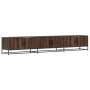 Mueble para TV madera de ingeniería marrón roble 240x35x41 cm de , Muebles TV - Ref: Foro24-3300799, Precio: 157,05 €, Descue...