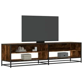 Mueble de TV madera de ingeniería roble ahumado 180,5x40x46 cm de , Muebles TV - Ref: Foro24-3300802, Precio: 101,52 €, Descu...