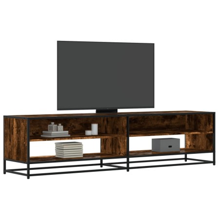 Mueble de TV madera de ingeniería roble ahumado 180,5x40x46 cm de , Muebles TV - Ref: Foro24-3300802, Precio: 102,79 €, Descu...