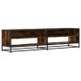 Mueble de TV madera de ingeniería roble ahumado 180,5x40x46 cm de , Muebles TV - Ref: Foro24-3300802, Precio: 102,79 €, Descu...