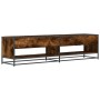Mueble de TV madera de ingeniería roble ahumado 180,5x40x46 cm de , Muebles TV - Ref: Foro24-3300802, Precio: 102,79 €, Descu...