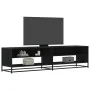 Mueble de TV madera de ingeniería negro 180,5x40x46 cm de , Muebles TV - Ref: Foro24-3300800, Precio: 104,74 €, Descuento: %