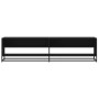 Mueble de TV madera de ingeniería negro 180,5x40x46 cm de , Muebles TV - Ref: Foro24-3300800, Precio: 106,03 €, Descuento: %