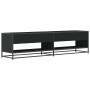 Mueble de TV madera de ingeniería negro 180,5x40x46 cm de , Muebles TV - Ref: Foro24-3300800, Precio: 106,03 €, Descuento: %