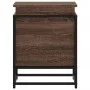 Caja de almacenaje con tapa madera marrón roble 40x40x51,5 cm de , Cestas para almacenaje - Ref: Foro24-848793, Precio: 43,94...