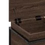 Caja de almacenaje con tapa madera marrón roble 40x40x51,5 cm de , Cestas para almacenaje - Ref: Foro24-848793, Precio: 43,94...