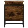 Caja de almacenaje con tapa madera roble ahumado 40x40x51,5 cm de , Cestas para almacenaje - Ref: Foro24-848791, Precio: 43,4...