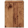 Mesita de noche madera de ingeniería envejecida 40x30x40 cm de , Mesitas de noche - Ref: Foro24-855762, Precio: 25,99 €, Desc...