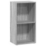 Estantería de madera de ingeniería gris Sonoma 40x30x77 cm de , Librerías y estanterías - Ref: Foro24-857863, Precio: 34,81 €...