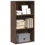 Estantería madera de ingeniería marrón roble 60x30x114 cm de , Librerías y estanterías - Ref: Foro24-857905, Precio: 55,24 €,...