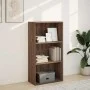 Estantería madera de ingeniería marrón roble 60x30x114 cm de , Librerías y estanterías - Ref: Foro24-857905, Precio: 54,45 €,...