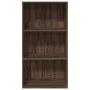 Estantería madera de ingeniería marrón roble 60x30x114 cm de , Librerías y estanterías - Ref: Foro24-857905, Precio: 54,45 €,...