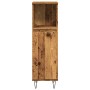 Armario de baño madera de ingeniería envejecida 30x30x100 cm de , Muebles de baño - Ref: Foro24-857208, Precio: 52,34 €, Desc...