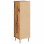 Armario de baño madera de ingeniería envejecida 30x30x100 cm de , Muebles de baño - Ref: Foro24-857208, Precio: 52,34 €, Desc...