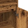 Armario de baño madera de ingeniería envejecida 30x30x100 cm de , Muebles de baño - Ref: Foro24-857208, Precio: 52,34 €, Desc...