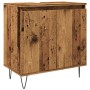 Armario de baño madera de ingeniería envejecida 58x33x60 cm de , Muebles de baño - Ref: Foro24-857217, Precio: 43,69 €, Descu...
