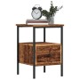 Mesita de noche madera de ingeniería envejecida 34x36x50 cm de , Mesitas de noche - Ref: Foro24-857262, Precio: 40,09 €, Desc...