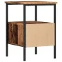 Mesita de noche madera de ingeniería envejecida 34x36x50 cm de , Mesitas de noche - Ref: Foro24-857262, Precio: 39,48 €, Desc...