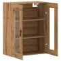 Armario de pared madera ingeniería marrón roble 69,5x34x90 cm de , Tocadores de baño - Ref: Foro24-857331, Precio: 98,47 €, D...