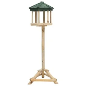 Bird feeder stand made of solid fir wood 33x110 cm by vidaXL, Bird feeders - Ref: Foro24-314817, Price: 37,45 €, Discount: %