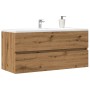 Armario lavabo madera ingeniería roble artisan 100x38,5x45 cm de , Muebles de baño - Ref: Foro24-856253, Precio: 75,83 €, Des...