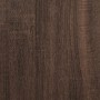 Mueble TV metal y madera ingeniería marrón roble 61x40x46 cm de , Muebles TV - Ref: Foro24-848883, Precio: 44,95 €, Descuento: %