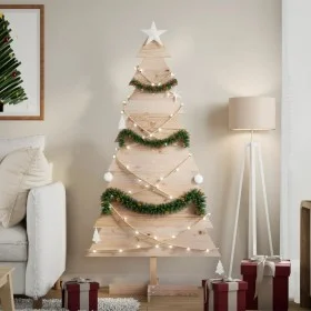 Árbol de Navidad de madera de adorno madera maciza pino 150 cm de , Arboles de navidad - Ref: Foro24-858192, Precio: 45,93 €,...