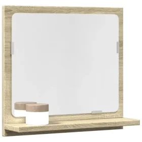 Espejo mueble baño madera ingeniería roble Sonoma 40x11x37 cm de , Tocadores de baño - Ref: Foro24-856181, Precio: 25,26 €, D...
