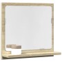 Espejo mueble baño madera ingeniería roble Sonoma 40x11x37 cm de , Tocadores de baño - Ref: Foro24-856181, Precio: 25,68 €, D...