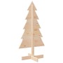 Árbol de Navidad de madera de adorno madera maciza pino 100 cm de , Arboles de navidad - Ref: Foro24-858186, Precio: 19,57 €,...