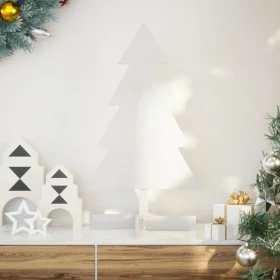 Árbol Navidad de adorno madera maciza pino blanco 80 cm de , Arboles de navidad - Ref: Foro24-858184, Precio: 18,42 €, Descue...