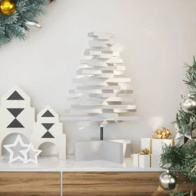 Árbol de Navidad de adorno madera maciza pino blanco 60 cm de , Arboles de navidad - Ref: Foro24-858199, Precio: 41,19 €, Des...