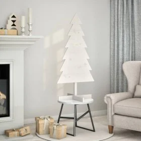 Árbol de Navidad de adorno madera maciza pino blanco 120 cm de , Arboles de navidad - Ref: Foro24-858190, Precio: 27,59 €, De...