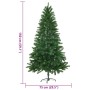 Árbol de Navidad artificial hojas realistas verde 150 cm en Decoración Festiva y Estacional | Comprar online en Foru.es