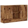 Aparador de madera ingeniería envejecida negro 120x30,5x70 cm de , Aparadores - Ref: Foro24-856162, Precio: 107,25 €, Descuen...