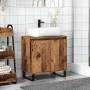 Armario de baño madera de ingeniería envejecida 58x33x60 cm de , Muebles de baño - Ref: Foro24-857220, Precio: 61,78 €, Descu...