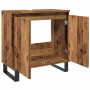 Armario de baño madera de ingeniería envejecida 58x33x60 cm de , Muebles de baño - Ref: Foro24-857220, Precio: 61,78 €, Descu...