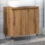 Armario de baño madera de ingeniería roble artisan 58x33x60 cm de , Muebles de baño - Ref: Foro24-857215, Precio: 58,07 €, De...