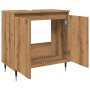 Armario de baño madera de ingeniería roble artisan 58x33x60 cm de , Muebles de baño - Ref: Foro24-857215, Precio: 58,07 €, De...