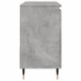 Armario de baño madera contrachapada gris hormigón 65x33x60 cm de , Tocadores de baño - Ref: Foro24-857222, Precio: 68,74 €, ...