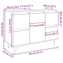Mueble de baño madera de ingeniería roble artisan 80x33x60 cm de , Muebles de baño - Ref: Foro24-857236, Precio: 129,22 €, De...