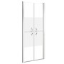 Puerta de ducha ESG medio esmerilado 86x190 cm de vidaXL, Puertas de ducha - Ref: Foro24-148788, Precio: 239,58 €, Descuento: %