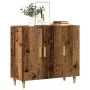 Aparador de madera de ingeniería envejecido 90x34x80 cm de , Aparadores - Ref: Foro24-856890, Precio: 100,88 €, Descuento: %