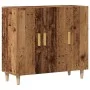 Aparador de madera de ingeniería envejecido 90x34x80 cm de , Aparadores - Ref: Foro24-856890, Precio: 100,88 €, Descuento: %