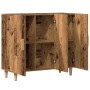 Aparador de madera de ingeniería envejecido 90x34x80 cm de , Aparadores - Ref: Foro24-856890, Precio: 102,73 €, Descuento: %