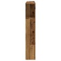 Cabecero armario madera ingeniería envejecida 120x19x104,5 cm de , Taquillas y armarios de almacenamiento - Ref: Foro24-85687...