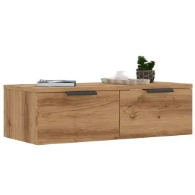 Armario de pared madera de ingeniería envejecida 68x30x20 cm de , Estantes y estanterías - Ref: Foro24-856983, Precio: 56,17 ...