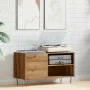 Mueble discos madera de ingeniería roble artisan 84,5x38x48 cm de , Armarios y almacenamiento - Ref: Foro24-857243, Precio: 7...