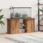 Soporte de acuario madera ingeniería roble artisan 121x41x58 cm de , Soportes para acuarios - Ref: Foro24-857283, Precio: 137...